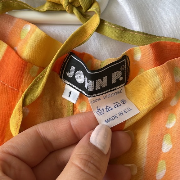 John P. Slit beachy/pool pants. Bought in Mykonos - Picture 4 of 4